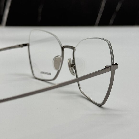 NEW BALENCIAGA BB0142O 001 BUTTERFLY SILVER WOMEN EYEGLASSES BALENCIAGA - Picture 6 of 11